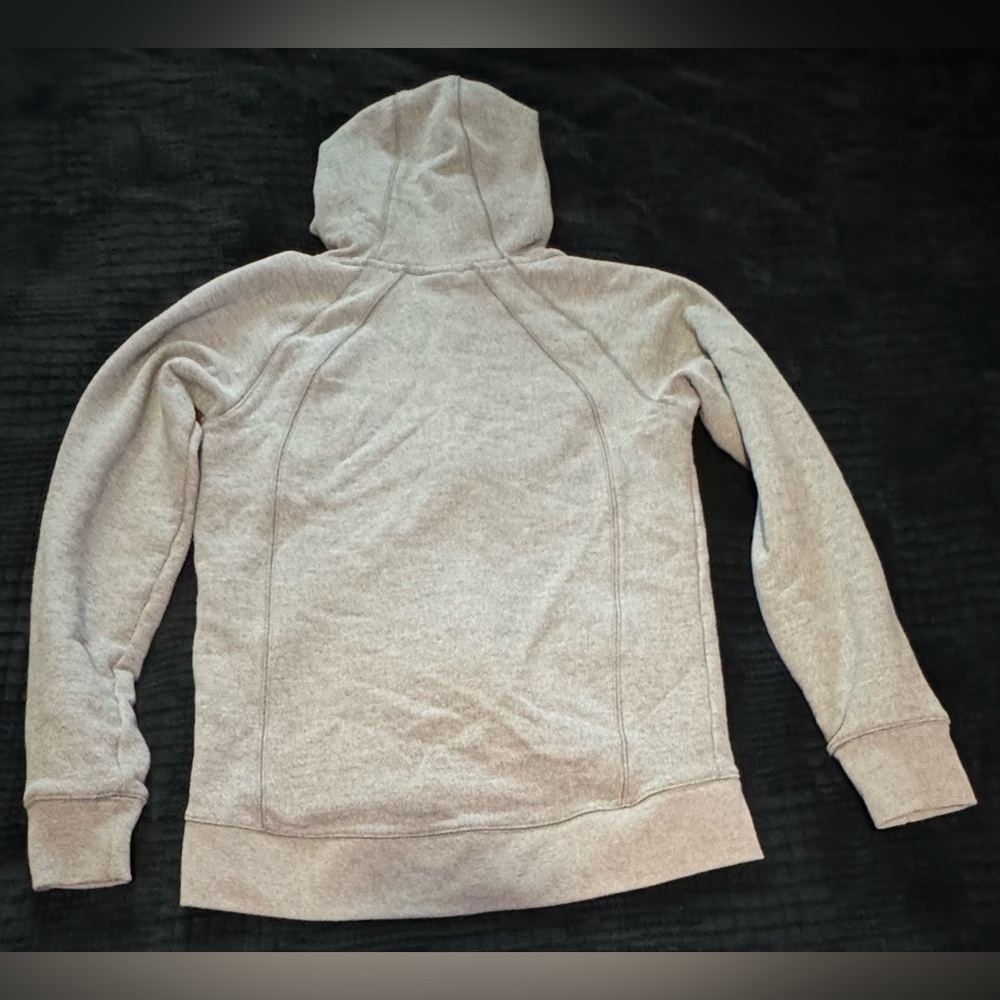 Kid’s Large Jordan Light Gray Zip-Up Hoodie - Picture 2 of 5